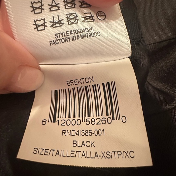 BCBG  Cape Jacket Black HOCO Career Minimalist Contemporary Sz XS - Picture 8 of 11